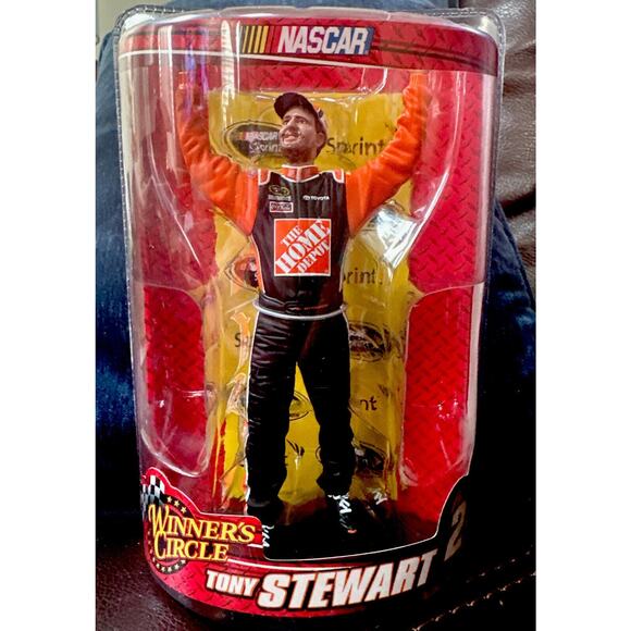 Tony Stewart NASCAR Winner's Circle 2008 Action Figure Home Depot #20 New - Picture 1 of 2